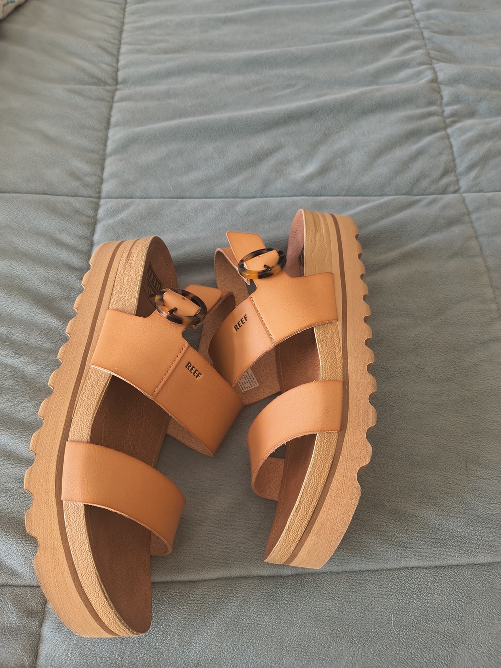 Reef Women’s Caramel Double-Strap Slingback Sandals - Picture 3 of 4